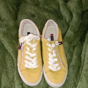 Tommy Hilfiger Yellow Sneakers